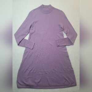 Elegant Purple Women's Dress